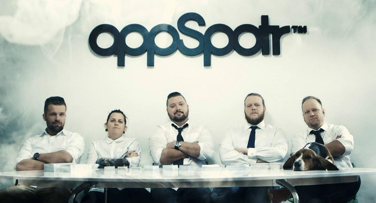 Teamet bakom Appspotr (Foto: Appspotr)