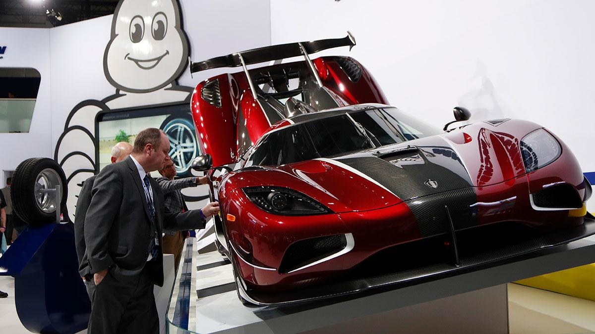 Svenska Koenigseggs Agera RS satte hela fem rekord