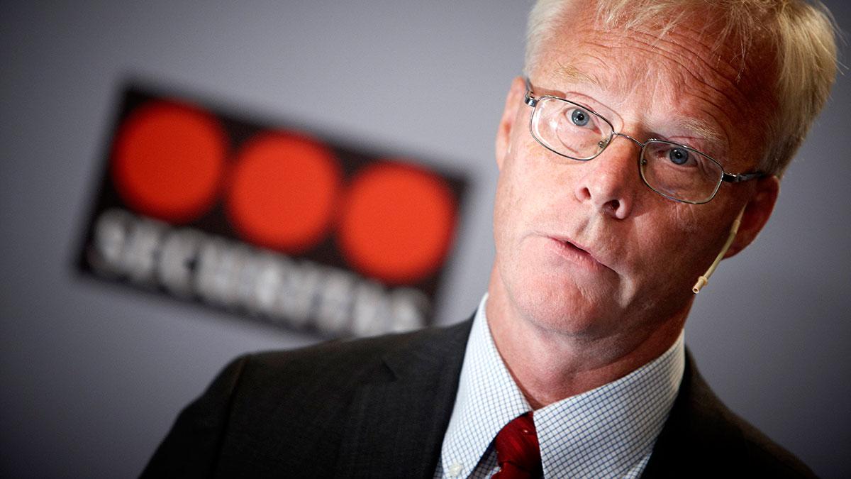 Securitas vd Alf Göransson har fått sin personliga identitet stulen. (Foto: TT)