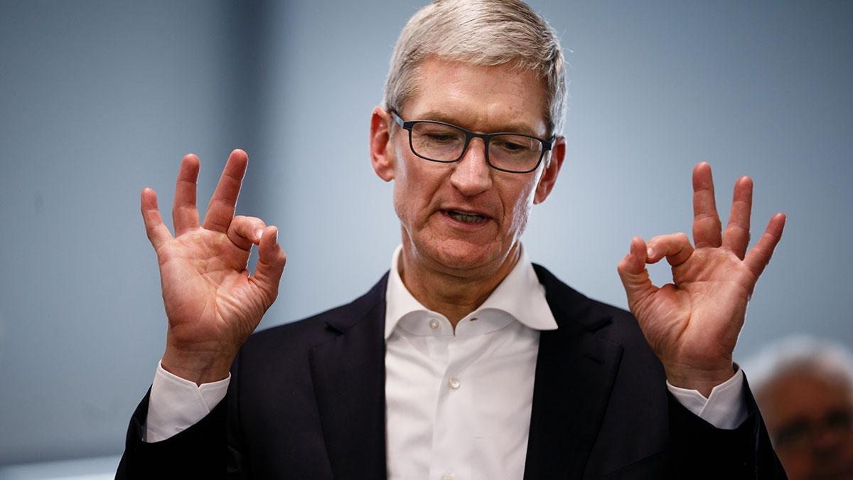 Applechefen Tim Cook. (Foto: TT)