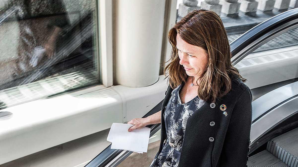 Åsa Romson tar nu definitivt farväl till politiken. (Foto: TT)