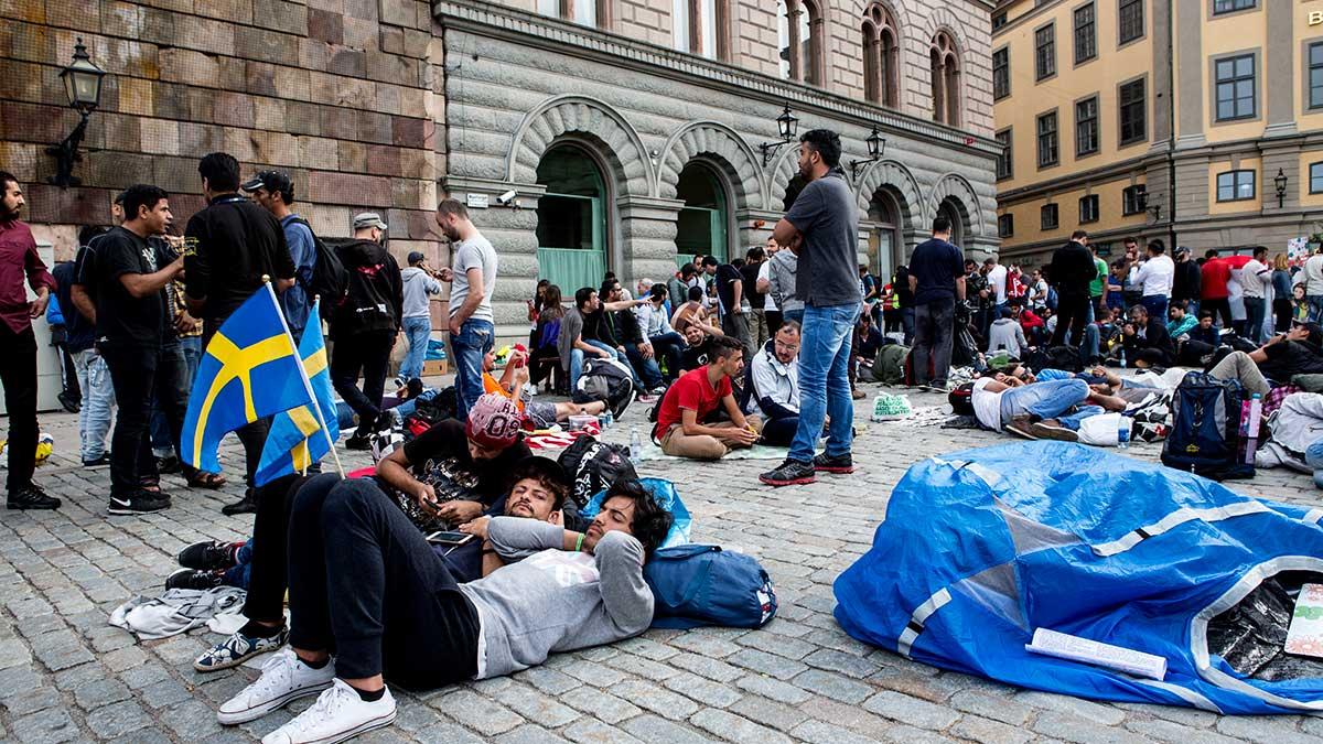 Kommunerna köper dyra bostadsrätter till nyanlända för att lösa krisen. En "absurd" bostadspolitik