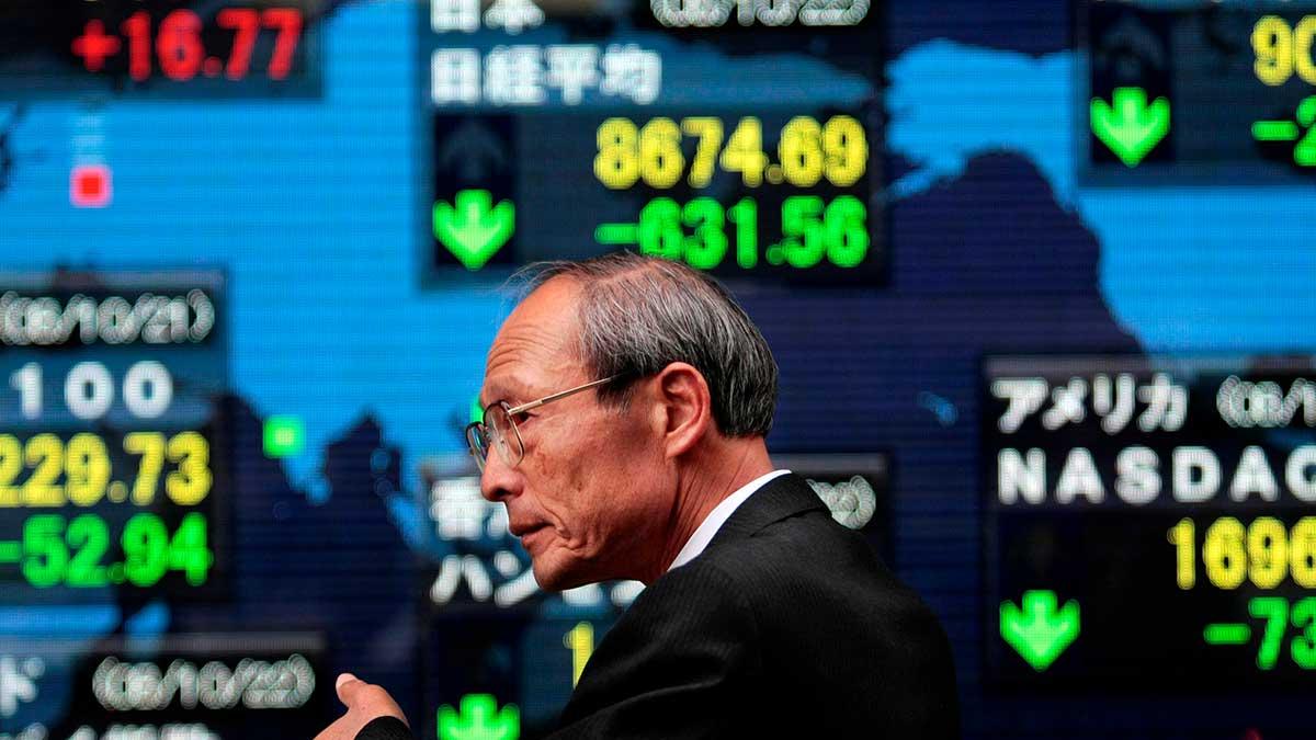 Det breda Topix-indexet i Japan föll med 2