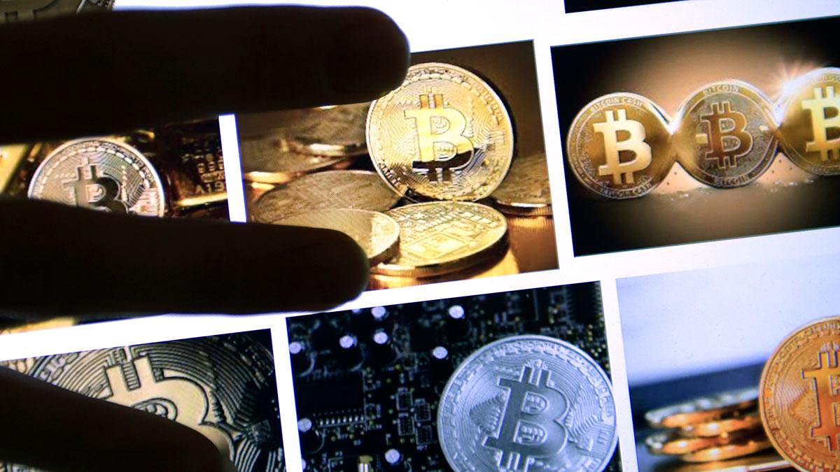 Bitcoin har rusat med 40 procent hittills i år. (Foto: TT)