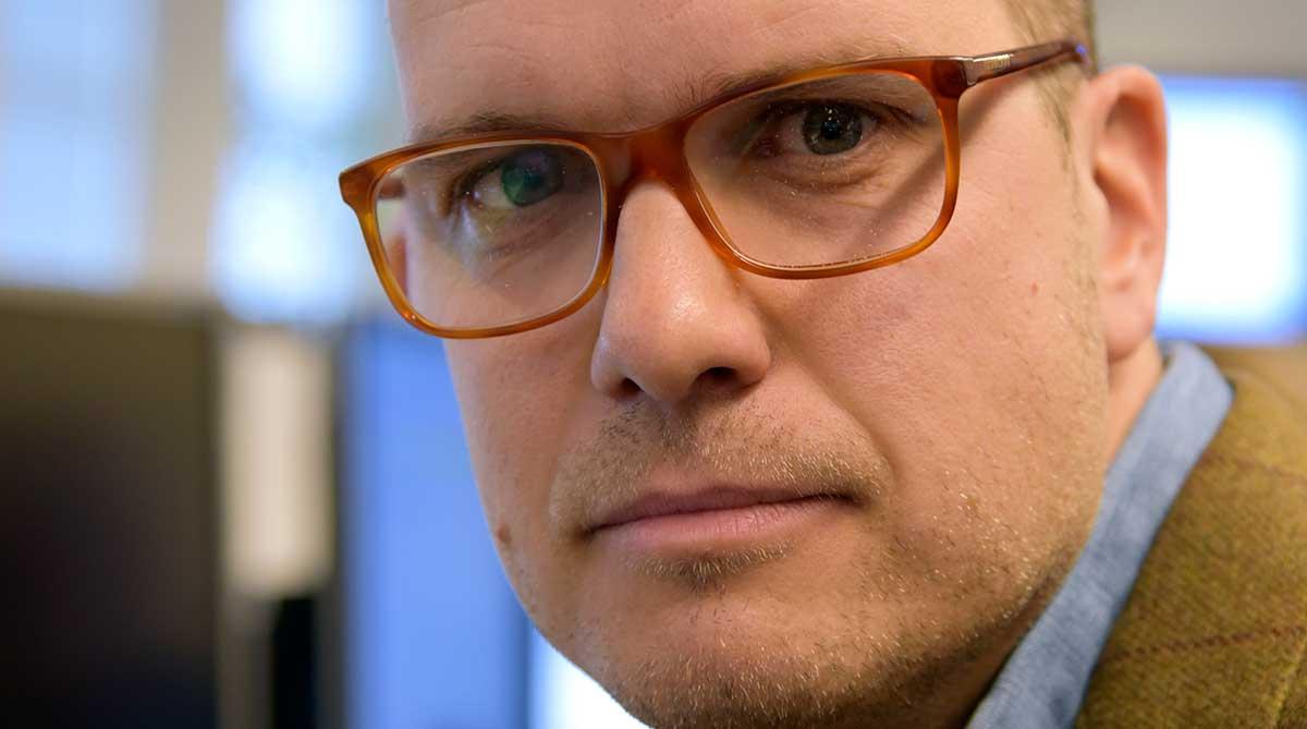 Sparekonomen Joakim Bornold slutar på Nordnet och går till Söderberg & Partners. (Foto: TT)