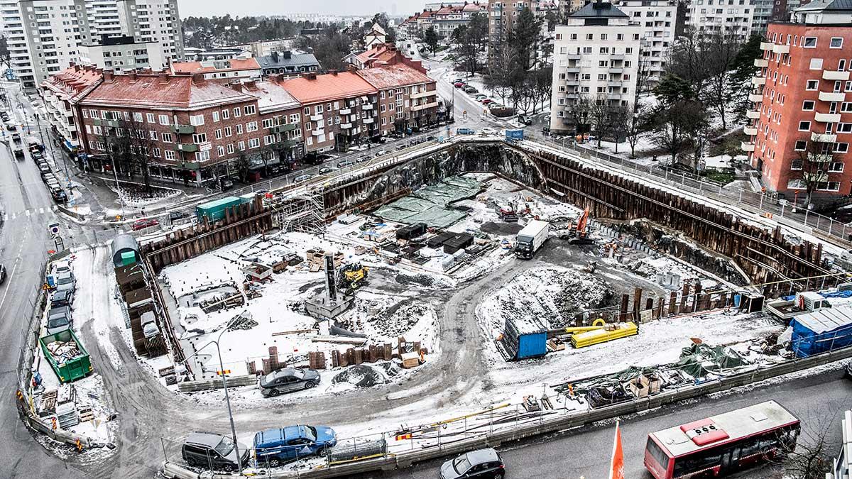 Industrifakta är pessimistiska om den svenska byggmarknaden efter 2020. (Foto: TT)