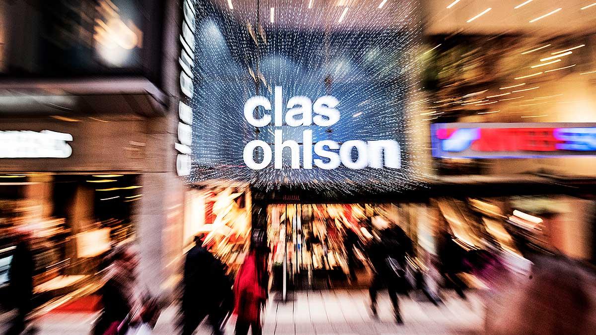 Hemfixarkedjan Clas Ohlson uppges vara väl positionerade för att använda omnikanalmodellen i e-handelsbranschen. (Foto: TT)