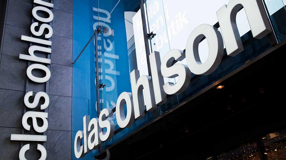 Hemfixarkedjan Clas Ohlsons försäljning i Norden backade med 2 procent i december. (Foto: TT)