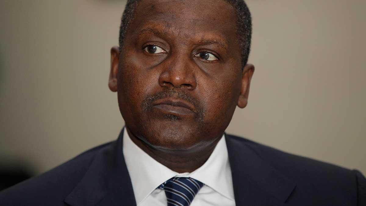 Affärsmannen Aliko Dangote