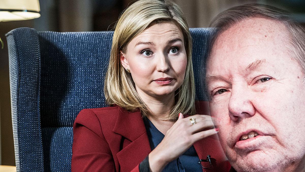 KD-ledaren Ebba Busch Thor tar hjälp av Bert Karlsson för att få upp partiets katastrofala opinionssiffror. "Lite desparat"