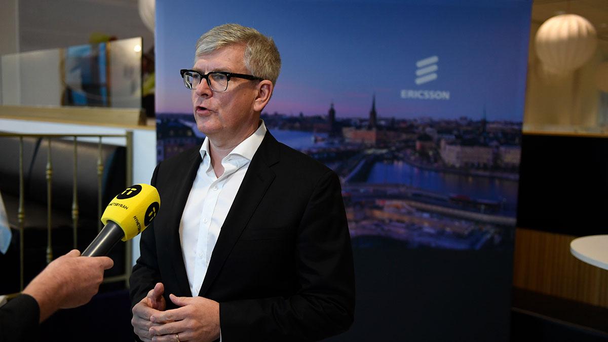 Telekomjätten Ericssons vd Börje Ekholm. (Foto: TT)