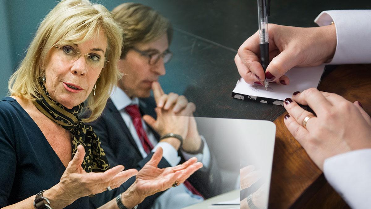 Upprörda medarbetare sätter upp anonyma lappar i korridorerna på Ekobrottsmyndigheten