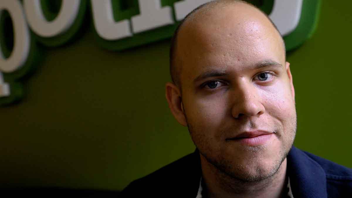 Spotifygrundaren Daniel Ek. (Foto: TT)