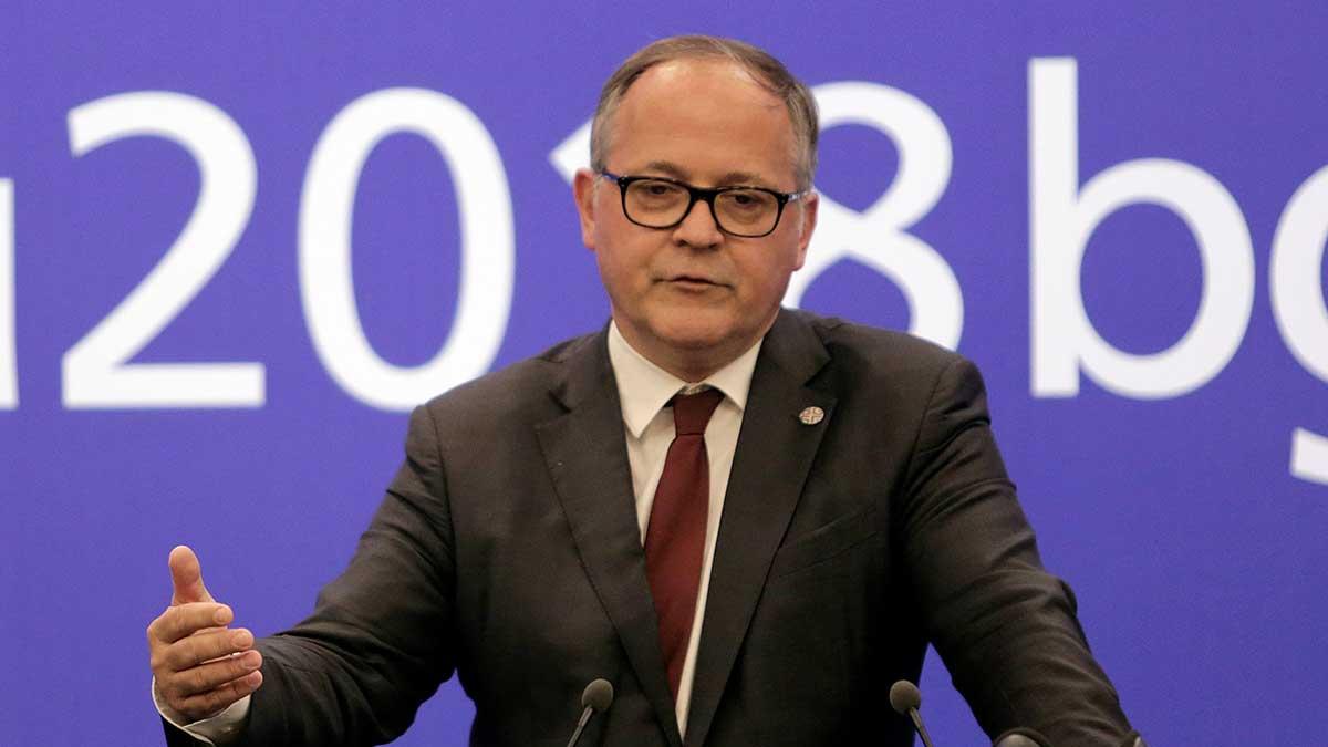 ECB-ledamoten Benoit Coeure. (Foto: TT)
