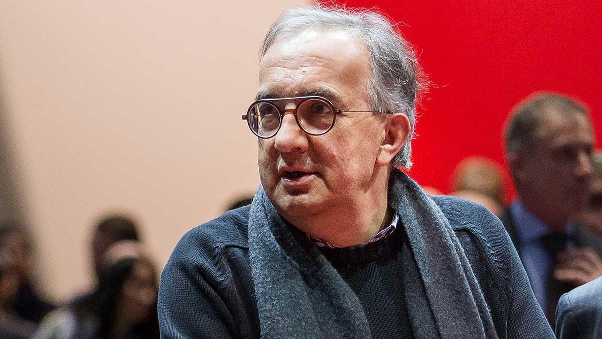 Mångårige Fiat-Chrysler-chefen Sergio Marchionne har avlidit. Han blev 66 år gammal. (Foto: TT)