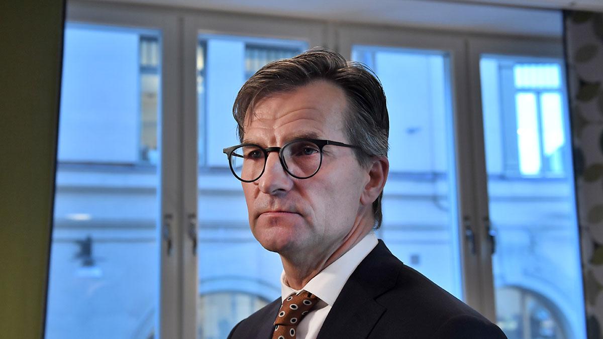 "Penningtvätt är ett stort samhällsproblem och genom det här samarbetet kan vi vara ute tidigare och hindra att den finansiella sektorn utnyttjas av kriminella för att tvätta pengar", säger Finansinspektionens generaldirektör Erik Thedéen. (Foto: TT)