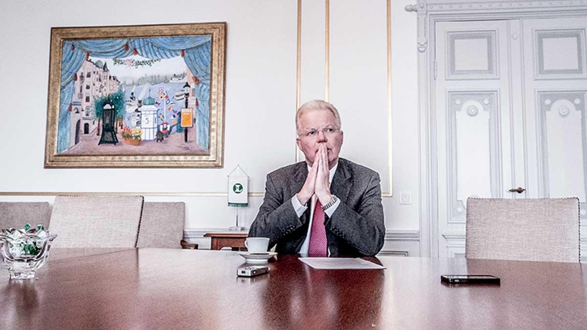 Fredrik Lundberg är misstänkt för givande av muta. (Foto: TT)