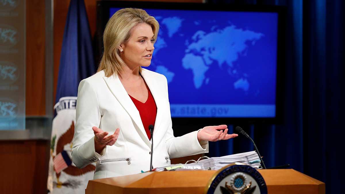 Donald Trump väntas utse Heather Nauert (bilden)