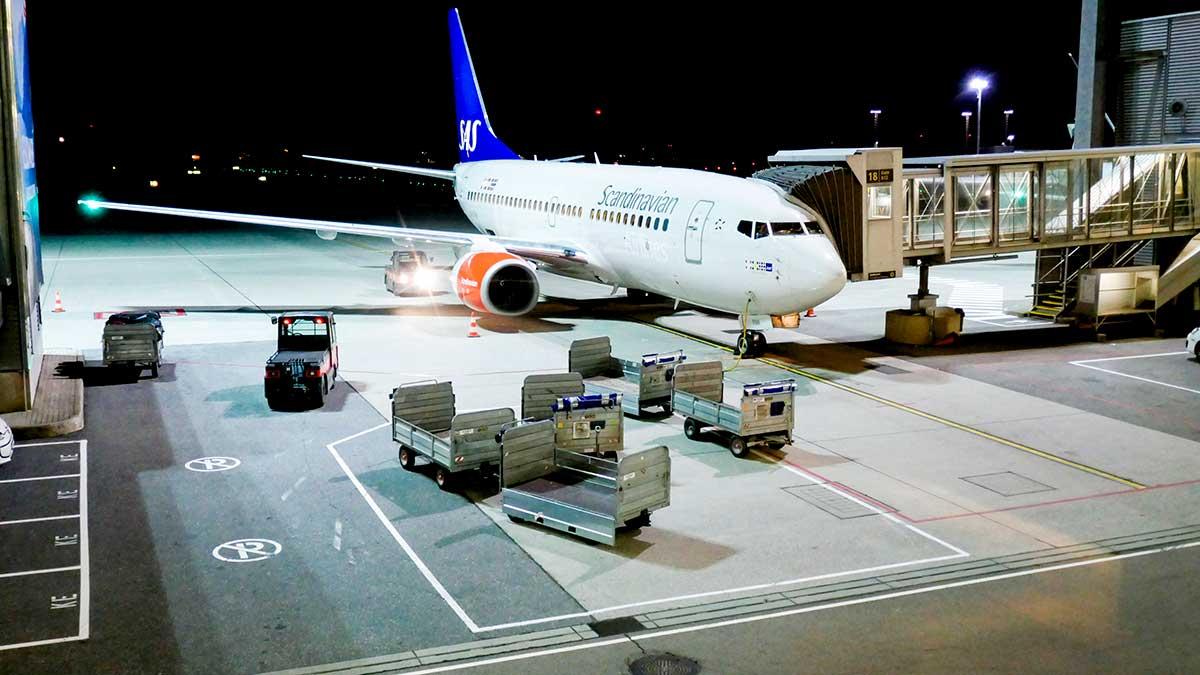 SAS ökade antalet passagerare med 1