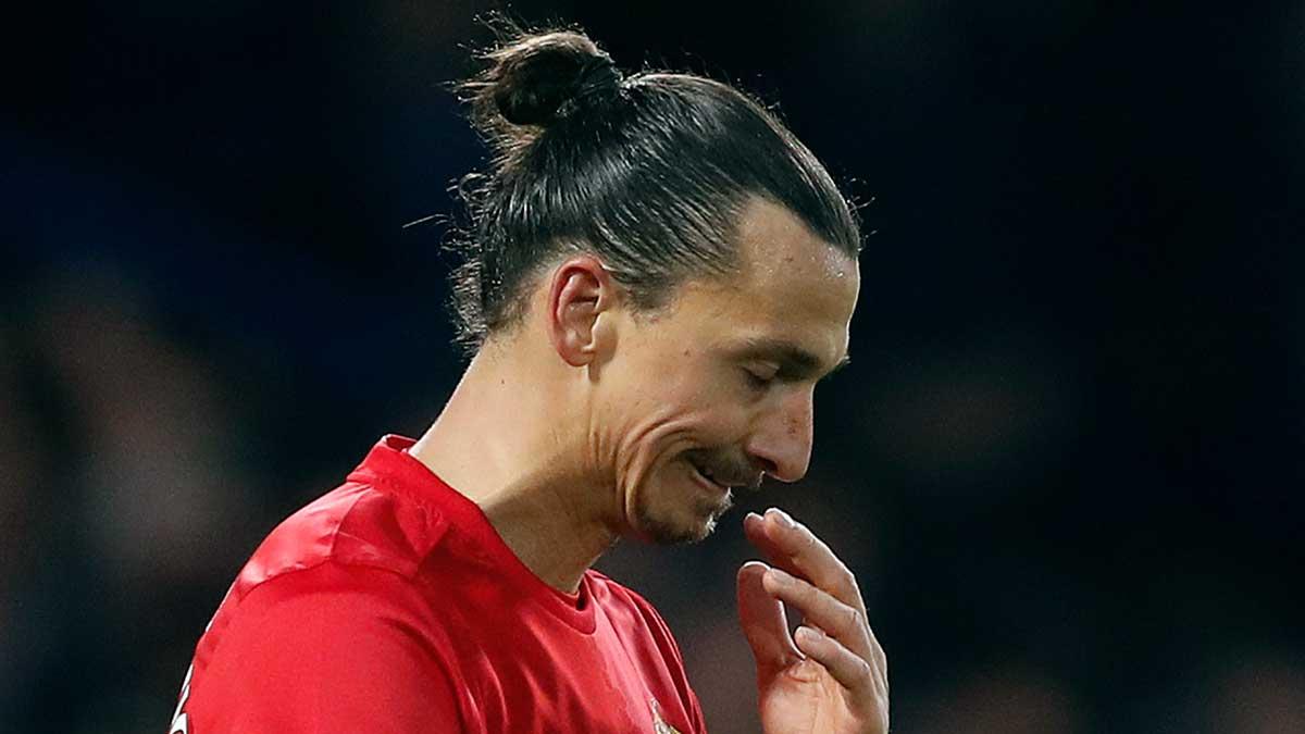 Zlatans helgonstatus mattas av efter stjärnans målfiasko i Manchester United. (TT)