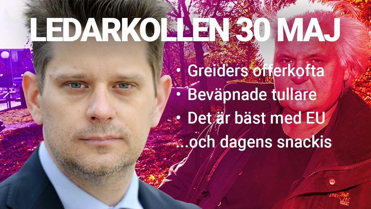 Dagens PS Marcus Birro har som vanligt scannat av ledarsidorna i dagspressen och ventilerar sina åsikter.