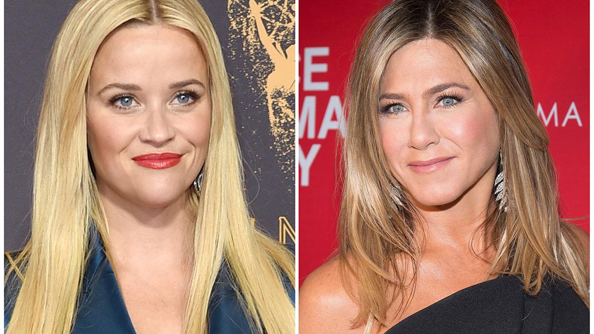 Reese Witherspoon och Jennifer Aniston. (Foto: TT)