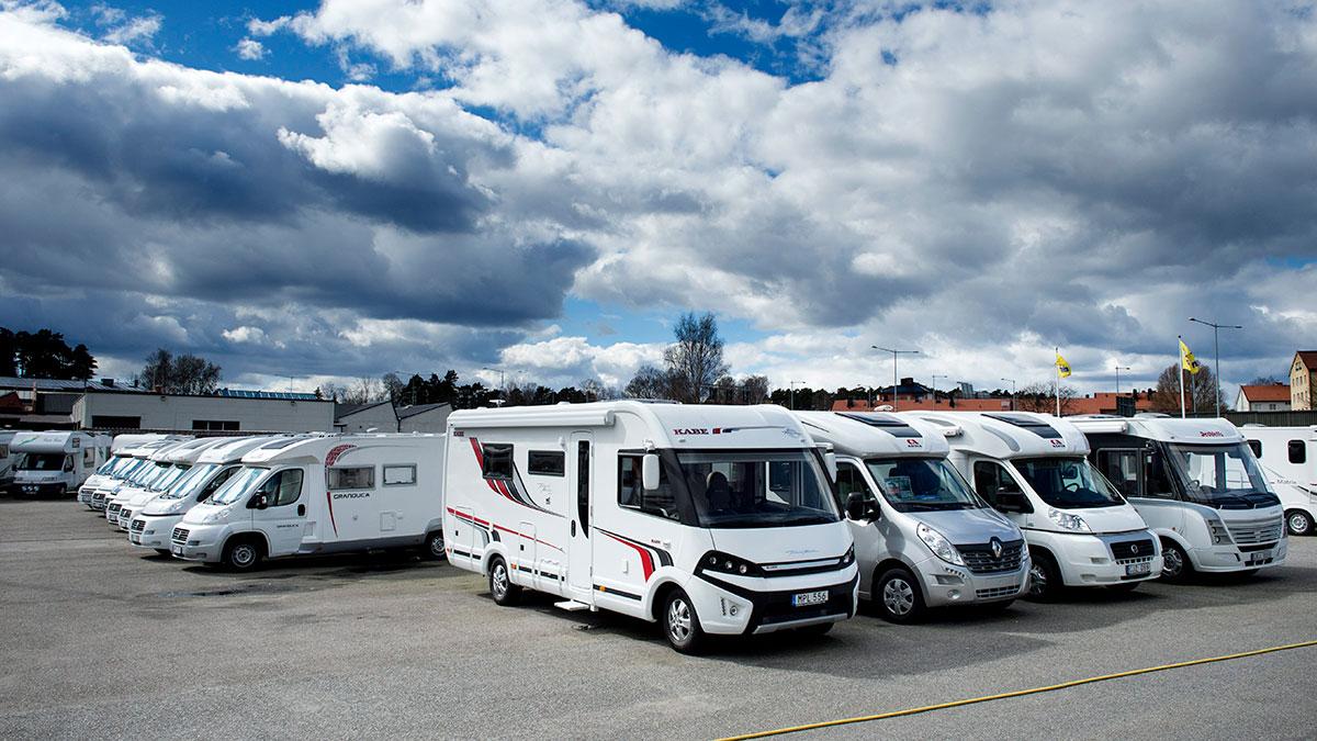 Husbilsregistreringarna ökade med 38 procent i februari