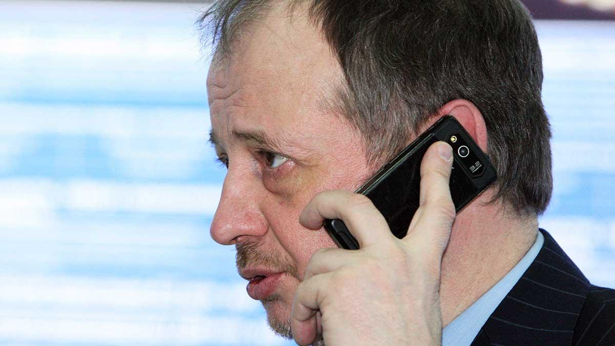 Stålmagnaten Vladimir Lisin är nu rikast i Ryssland efter börslyftet. Bilden är från 2010. (Foto: TT)