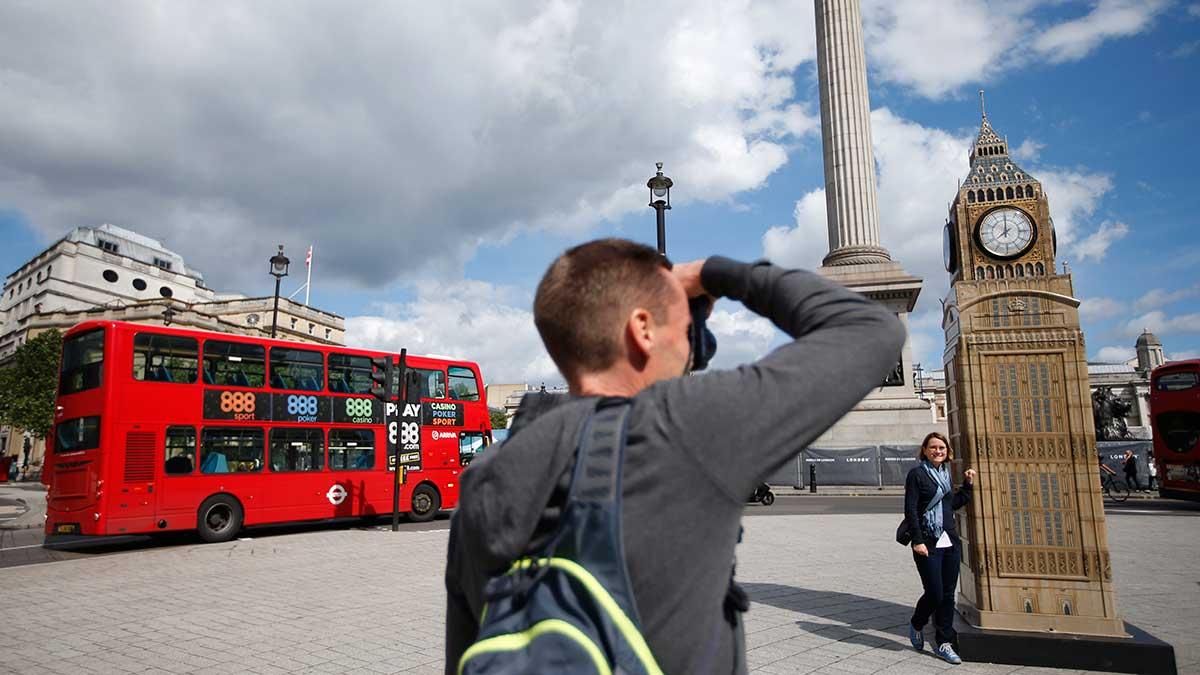 London är plötsligt populäraste resmålet på höstlovet. (TT)