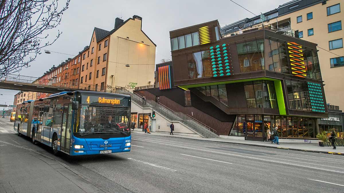 Den lilla lägenheten nära Hornstull på Söder i Stockholm rev ner ett kvadratmeterpris på 147.000 kronor. (Foto: TT)