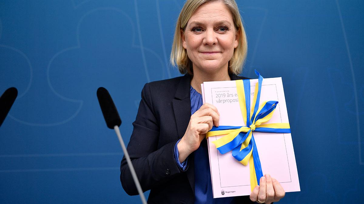 Magdalena Andersson är Sveriges mäktigaste kvinna i näringslivet, enligt Dagens Industri. (Foto: TT)