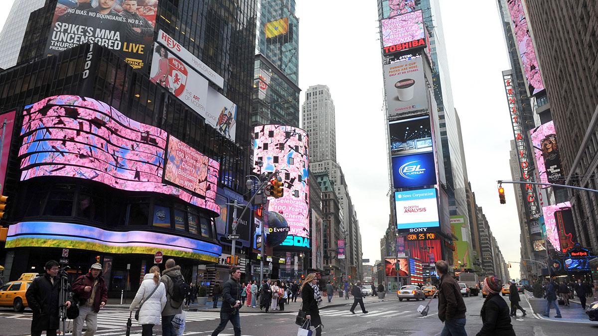 New York city är trea på listan över svenskarnas populäraste långdistansresmål. (Foto: TT)