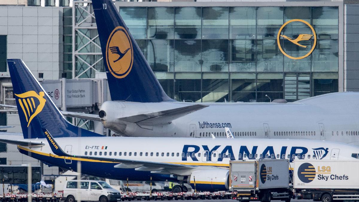 Ryanair ställer i dag
