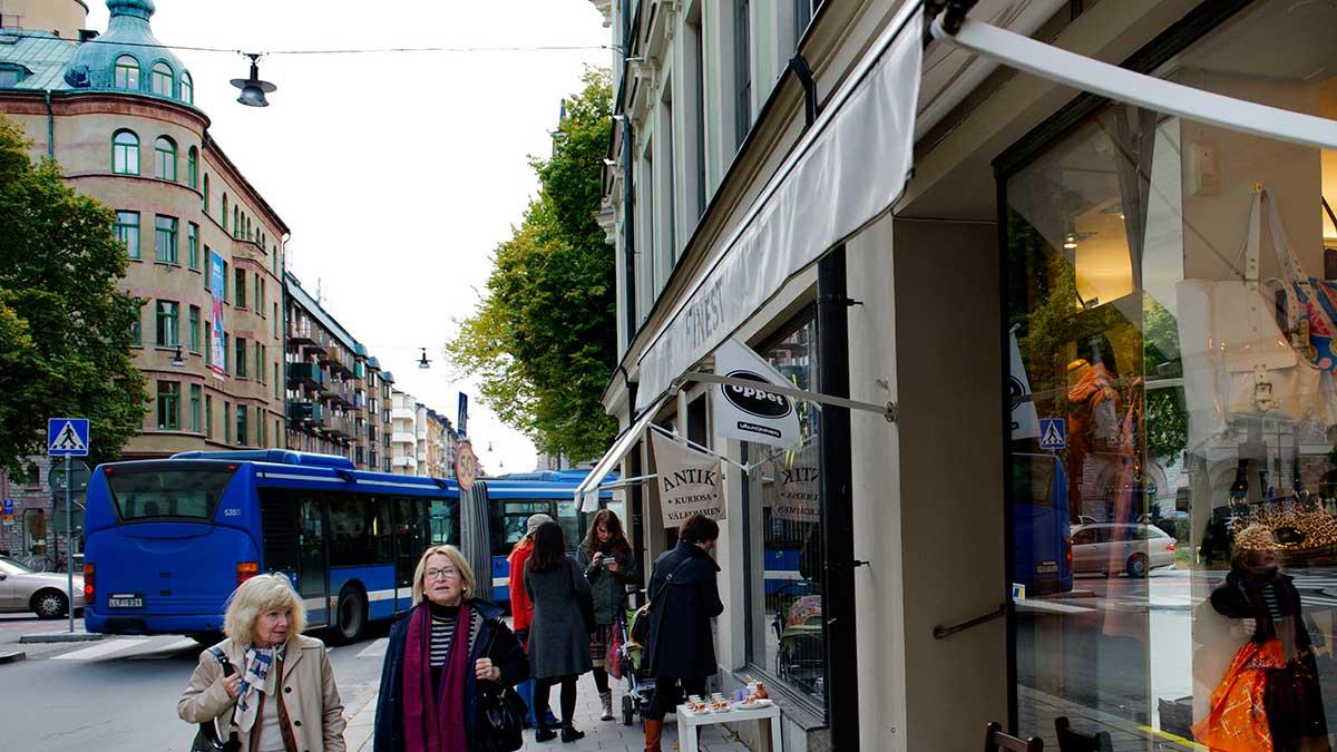 En lyxbostad på Östermalm drar enorm trafik på nätet. (Foto: TT)