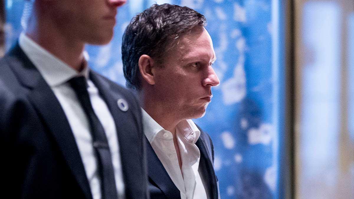 Paypal-grundaren Peter Thiel gör en kryptoinvestering tillsammans med Bitmain i leverantören av blockchainprotokoll Block.one. (Foto: TT)