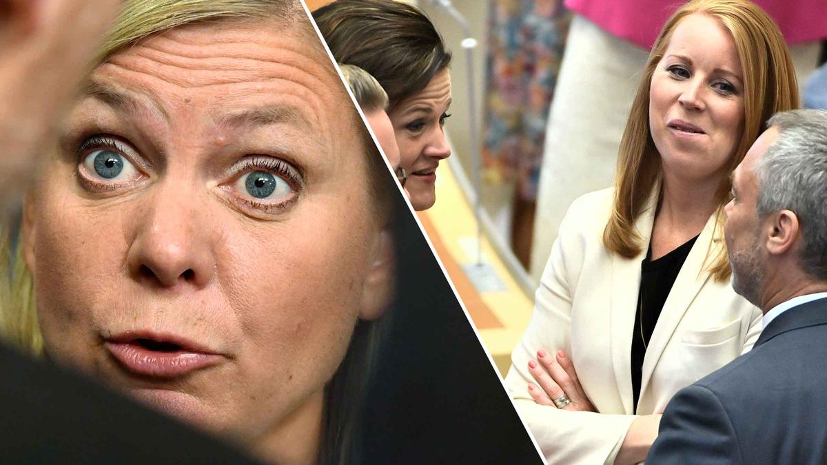 Alliansen hotar med misstroendevotum för att stoppa regeringens skattehöjningar. (Foto: TT / Montage)