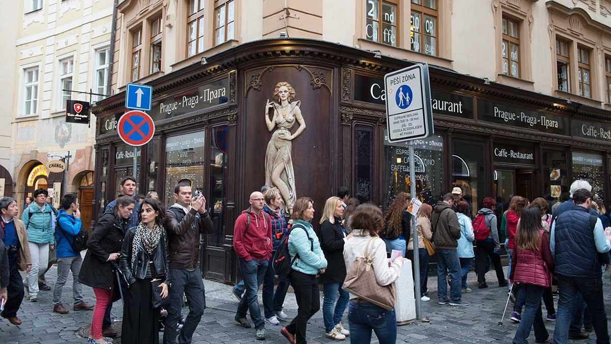 Prag är en av vinterns mest bokade weekendstäder