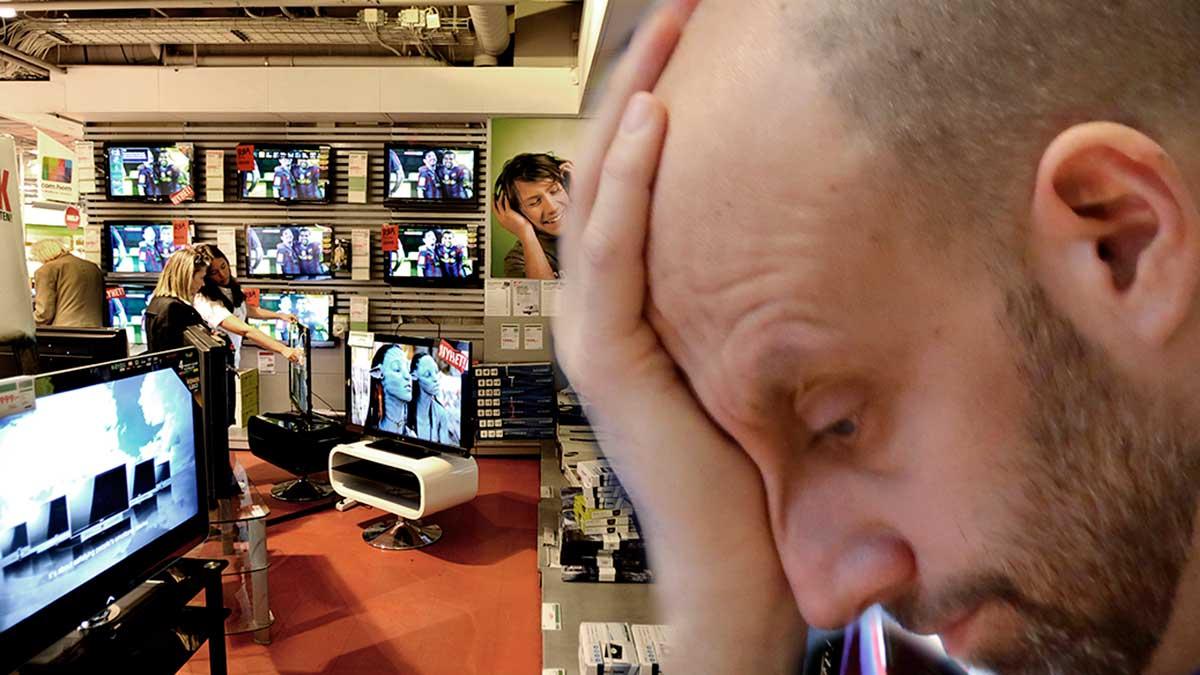 Chockpriser stundar på vitvaror och andra elektronikprylar. (Foto: TT / montage)
