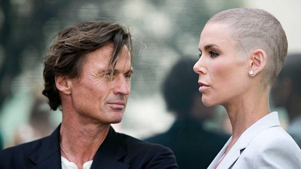 Miljardären Petter Stordalen står orubbligt vid sin sjuka hustru Gunhilds sida. (Foto: TT)