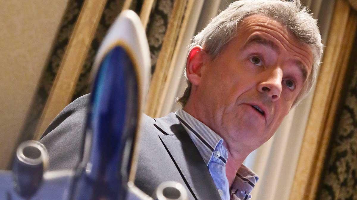 Ryanair ställer i dag