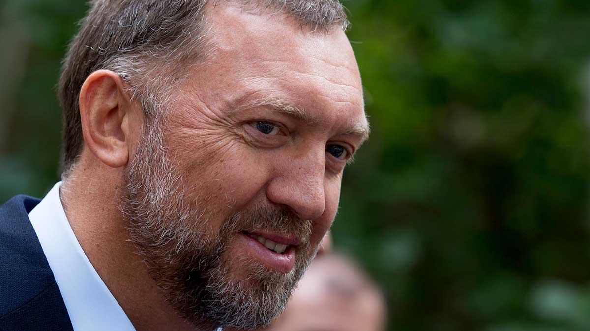 USA fryser en rad tillgångar för den ryska oligarken Oleg Deripaska (bilden). (Foto: TT)