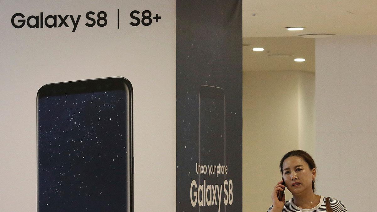 Det går bra för Samsung. Rekordbra till och med. (Foto: TT)