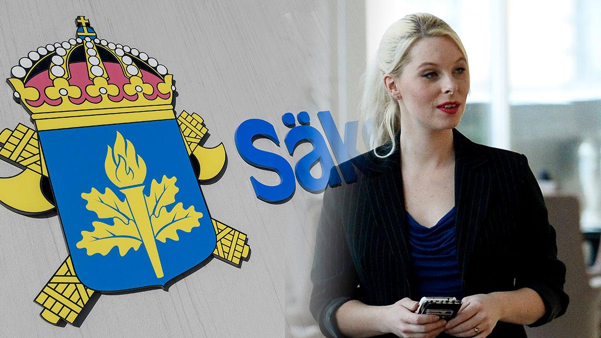 Säpo utreder nu skadegörelse mot SD-avhopparen Hanna Wigh