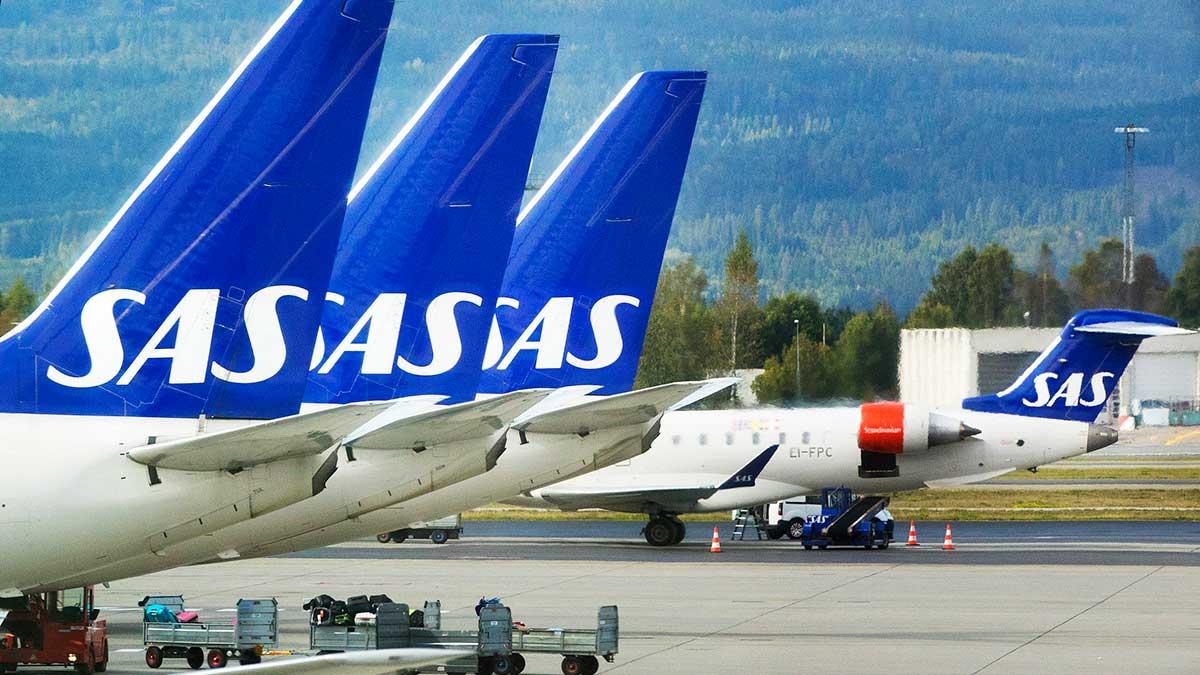 SAS fortsätter ställa in flyg - och strandade resenärer rasar. (Foto: TT)(Foto: TT)