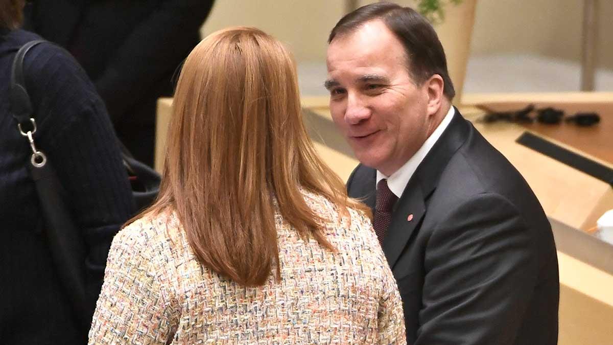 Stefan Löfven (S) uppges vara överens med Annie Lööf (C)