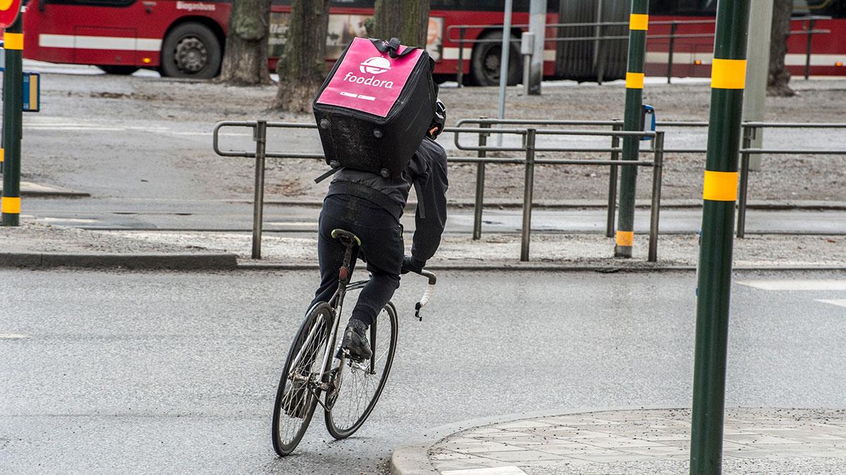 Foodora (bilden) är ett av bolagen i Breakits granskning. (Foto: TT)