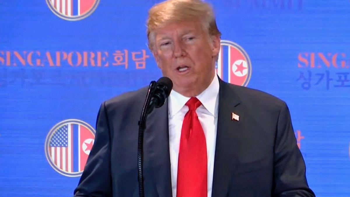 Donald Trump kan bli den som är med och nedrustar Korea-halvön. (Foto:TT).