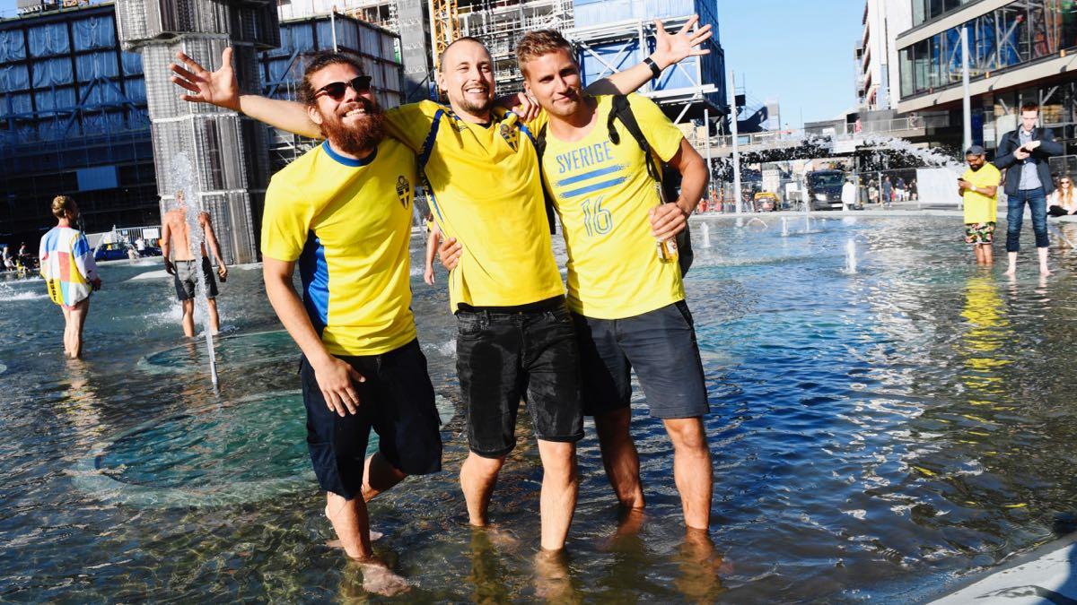 Idag möter Sverige Schweiz i åttondelsfinal i VM. (Foto: TT).