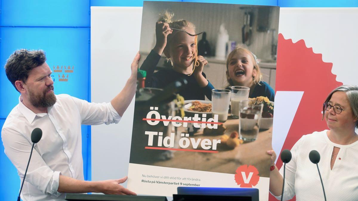 I dag lanseras de olika partiernas valaffischer. Kommunikation från stenåldern