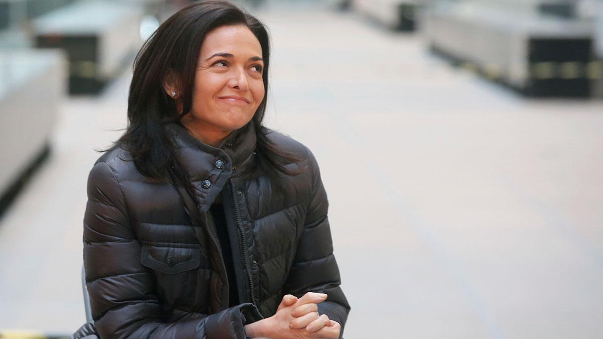 Sheryl Sandberg ger bort 800 miljoner. Är hon snart USA:s president? (Foto: TT)